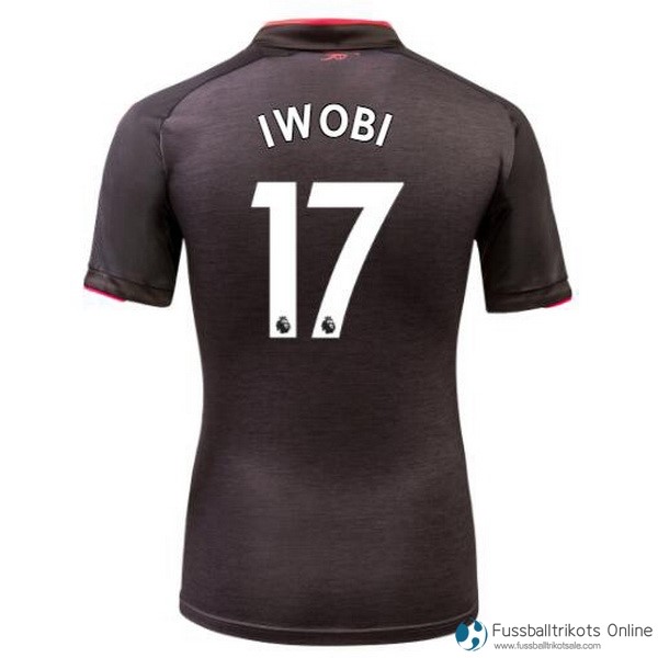 Arsenal Trikot Ausweich Iwobi 2017-18 Fussballtrikots Günstig